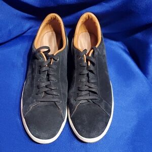 Cole Haan Black and Brown Suede Sneakers